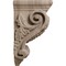 Ekena Millwork 3 1/2"W x 4"D x 7"H Small Grape Corbel, Walnut CORW03X04X07GRWA - alternate 3